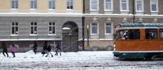 Varning för snöfall