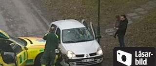 Ambulans har krockat i Norrköping