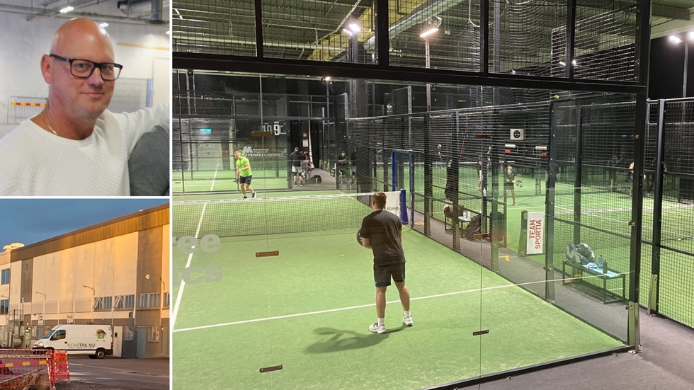 Luxor padel öppnar på måndag. Från 10 juni ska Luxora Fastigheter driva padel på sex banor själva. De första fyra banorna försvinner, där ska det bli industrilokal.