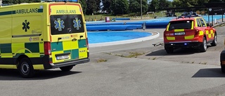 En person till sjukhus efter drunkningstillbud på Centralbadet