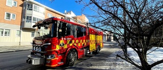 Brandlukt i trapphus var bullbak