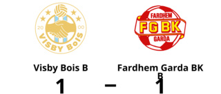 Fardhem Garda BK B fixade kryss borta mot Visby Bois B