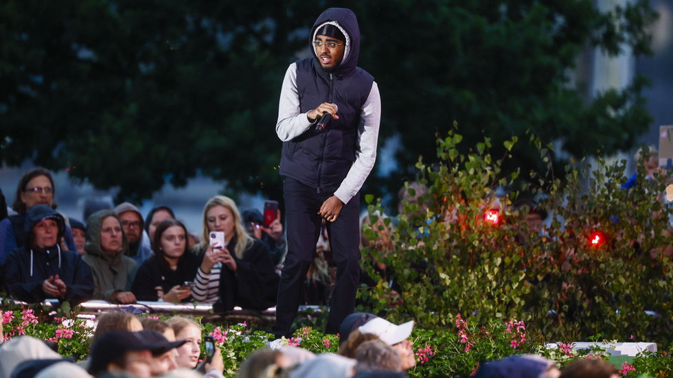 Rapparen Naod uppträdde i Nyköpings Park till park och det skapade en hel del kritik som kommundirektör Mats Pettersson fick motta. 