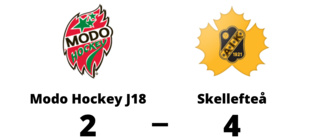 Seger för Skellefteå mot Modo Hockey J18