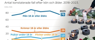 Brå: Fler kvinnor och barn dödas