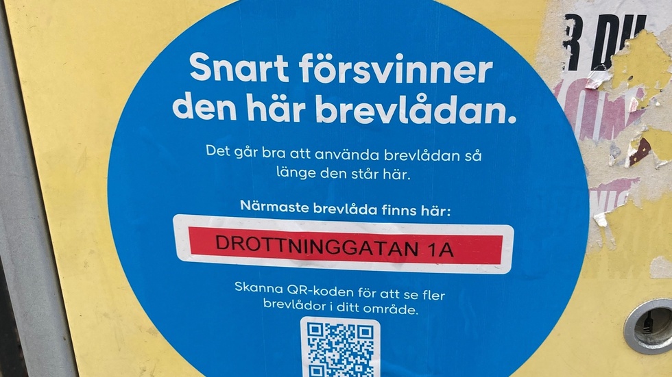 Drottninggatan kommer bli närmsta brevlåda för Övre Slottsborna innan årets slut. 