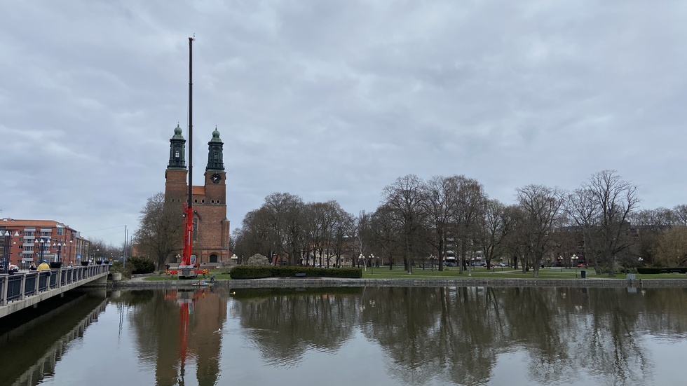 Nu flyttas wakeboardbanan till Västerås.