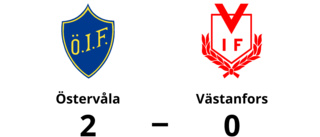 Alva Karlsson och Emma Valleräng matchvinnare när Östervåla vann