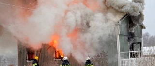 Äldre par omkom i villabrand