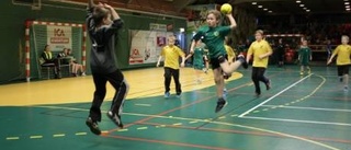 Handboll lockade många