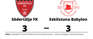 Eskilstuna Babylon kryssade mot Södertälje FK