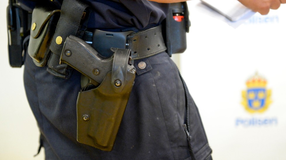 Polisen i Luleå har avlossat skott mot en man i Luleå. Arkivbild.