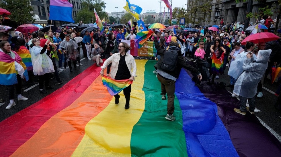 Prideparaden i Belgrad kunde till slut hållas.