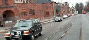 Trafiken minskar i centrala Norrköping