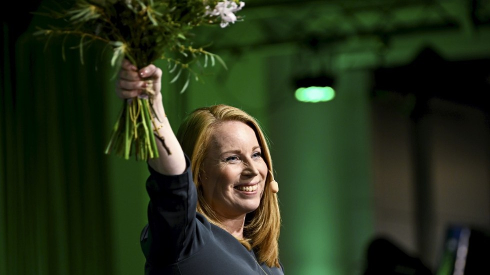 Centerpartiets partiledare Annie Lööf.