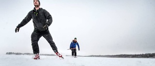 Webb-tv: Långfärdsskridskor på snöklädda isar