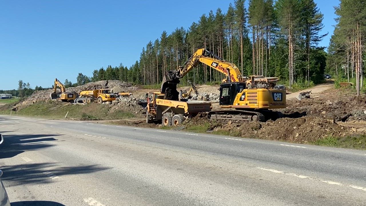 Trafikverket breddar E4 vid Ånäset