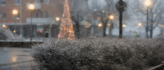 Första snön orsakade inga större besvär