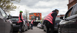 Solsken stoppar inte drive-in-film i Linköping