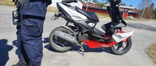 Man döms för rattfylleri - körde moped påverkad