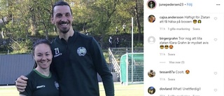 Zlatan tränade med förra Piteå-ikonen