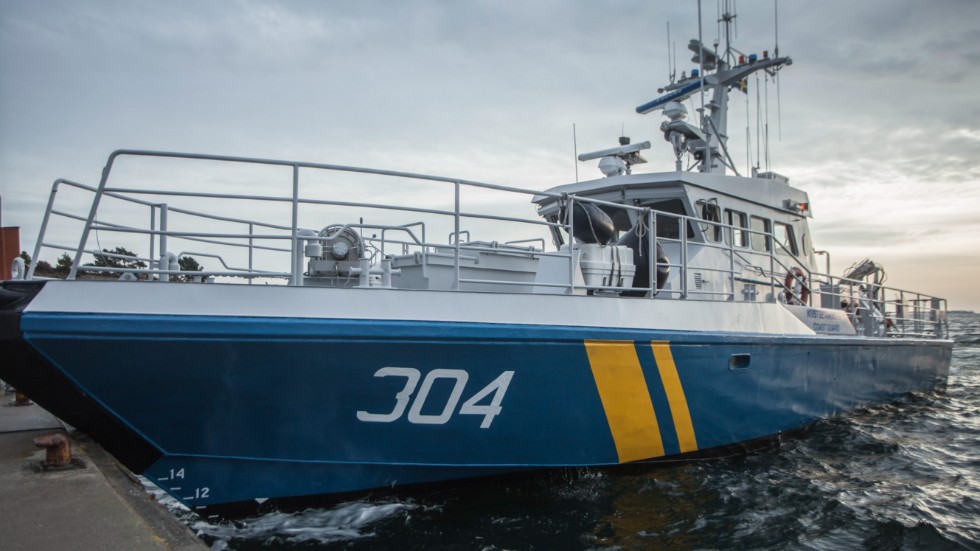 Det var på det här fartyget, KBV 304, som händelsen inträffade.