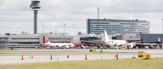 Färre tog flyget från Arlanda 