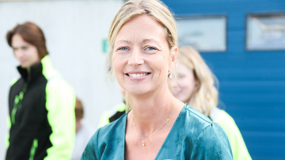 Annika Niklasson, rektor för gymnasiesärskolan, säger att ett program för administration, handel och varuhantering är efterfrågad. (Arkivbild)