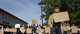 Fridays For Future klimatstrejkade på Öster