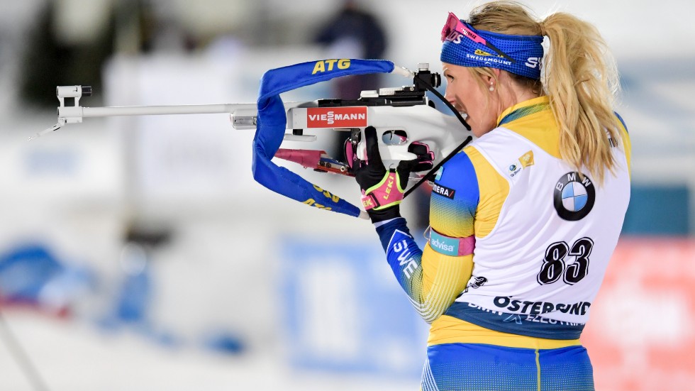 Ingela Andersson vann i IBU Cup. (Arkivbild)