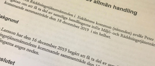 Demokratiskt underskott att dölja handlingar