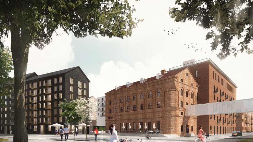Planerna på att bygga 900 bostäder i kvarteret Ångkvarnen i Industristaden är ett av de fall där Uppsala Vatten inte haft invändningar mot att ansluta fler bostäder till reningsverket.