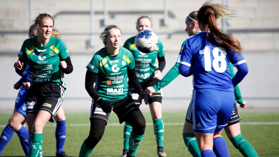 Anna Jansson spelar med ESK den här säsongen. 