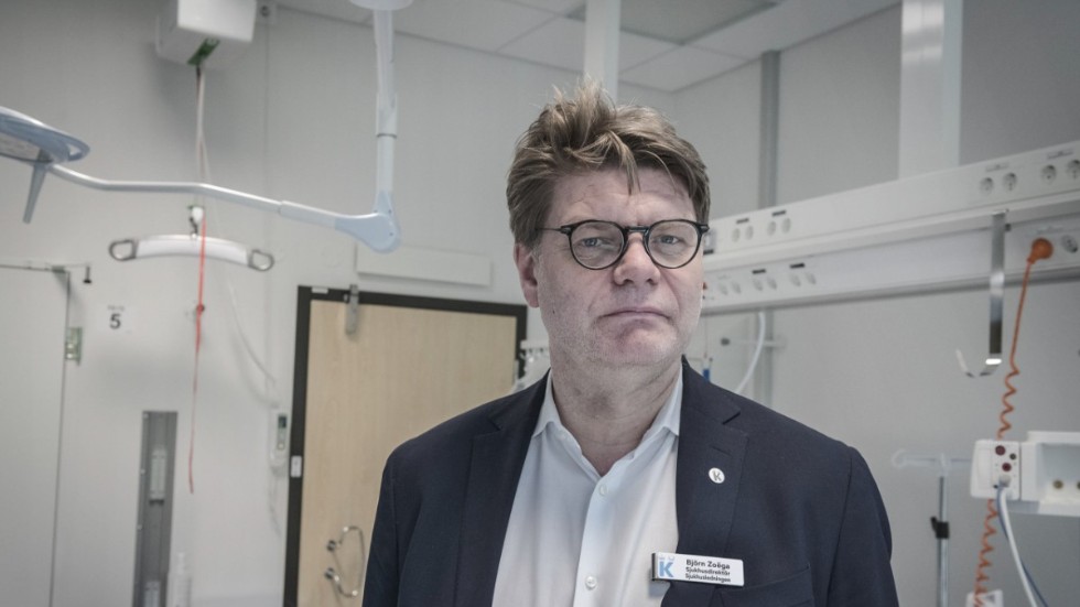 Björn Zoëga, sjukhusdirektör på Karolinska universitetssjukhuset.