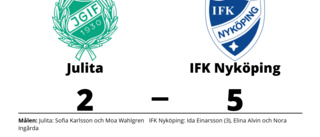 IFK Nyköping vann - efter Ida Einarssons hattrick