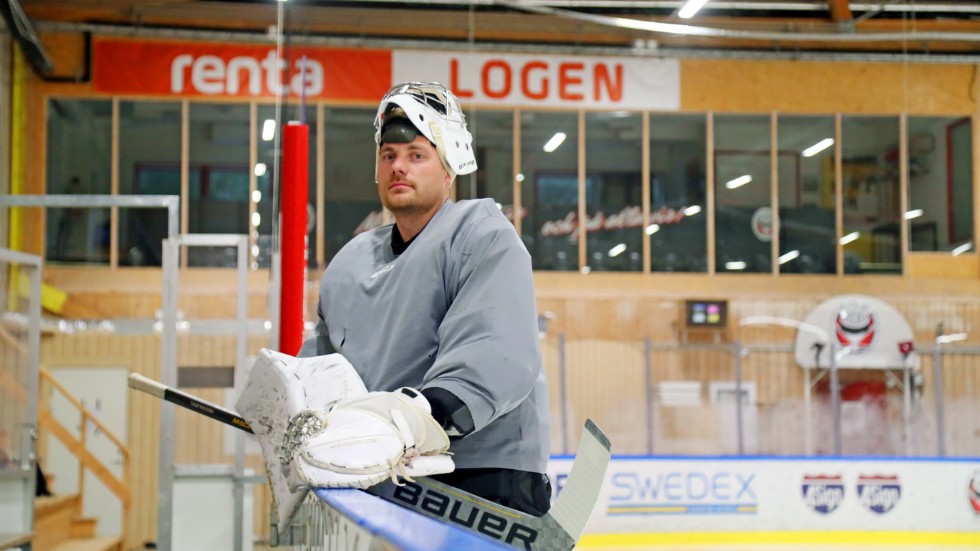 Simon Zurawski hoppade in i NSK:s sista grundseriematch i söndags och gjorde tt bra jobb. Det återstår att se om han tar en plats i laget.
