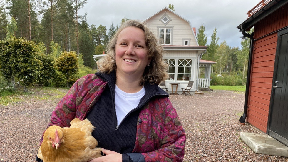 Sofie har varit bosatt i Vimmerby i över fyra år, efter att ha bott en lång tid i olika städer utomlands.