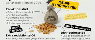 Nytt mediestöd - framtid på spel för tidningarna