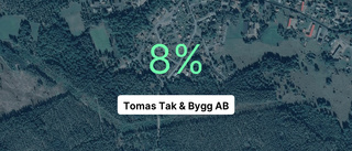 Inget företag i branschen hade större omsättning än Tomas Tak & Bygg AB i fjol