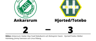 Hjorted/Totebo säkrade avancemanget efter seger