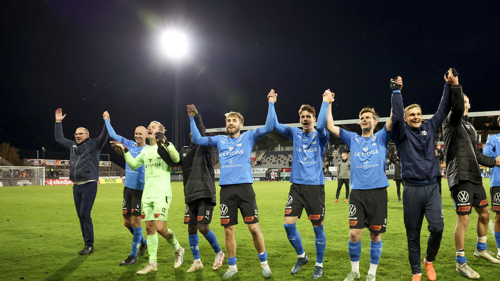 Glädje i Halmstad efter säkrat allsvensk kontrakt.