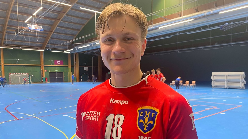 Samuel Dahlin gjorde inte flest mål men sköt de två hårdaste mot Skogås. 
