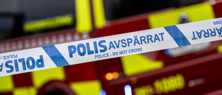 Brand i verkstad stoppar tågtrafik