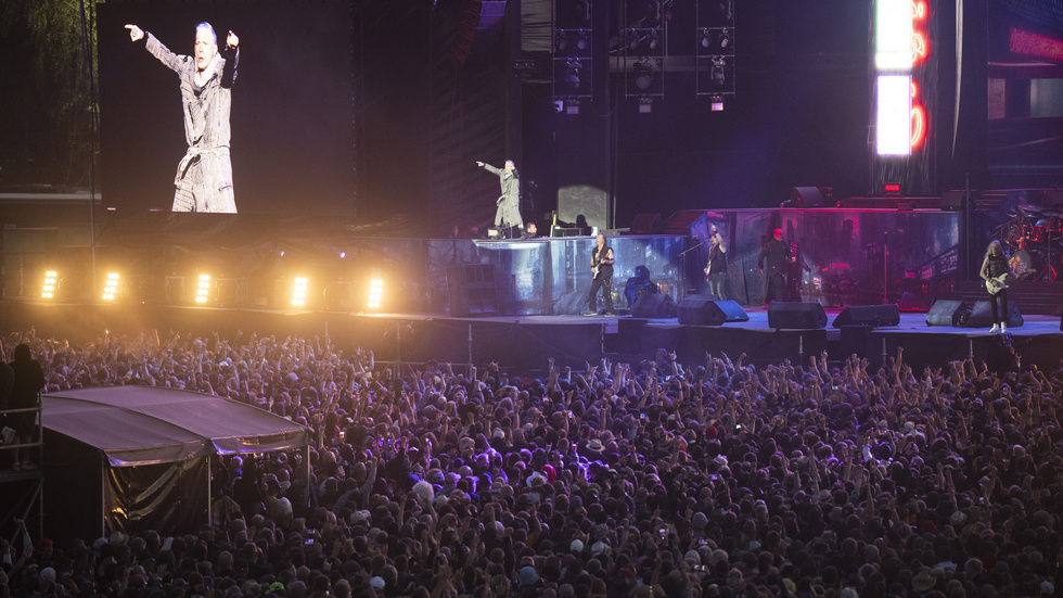 Iron Maiden spelade på Sweden Rock 2023. Arkivbild.