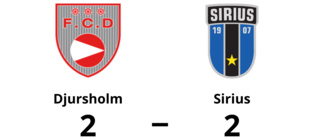 Segersviten sprack för Sirius mot Djursholm