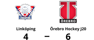 Förlust för Linköping efter tapp i tredje perioden mot Örebro Hockey J20