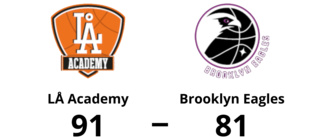 Efterlängtad seger för LÅ Academy – steg åt rätt håll mot Brooklyn Eagles