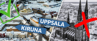 Uppsala missar titeln – Kiruna blir kulturhuvudstad 2029