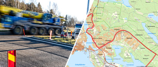 Snart rullar enorma lasten genom Luleå – så påverkas trafiken