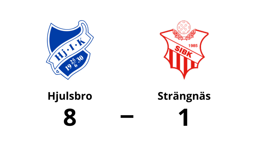 Hjulsbro IK vann mot Strängnäs IBK